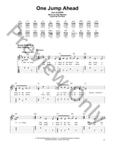 One Jump Ahead Guitar and Fretted sheet music cover